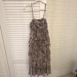 Leopard Print Women's Dress